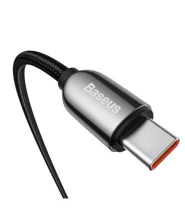 Baseus kaabel USB C - USB-C 100W LED toitekuva, 1m