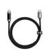 Baseus kaabel USB C - USB-C 100W LED toitekuva, 1m