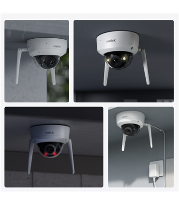 Reolink | 4K Ultra HD IK10 Vandal-Proof Camera | W437 | Dome | 8 MP | 2.7-13.5mm | IP67 | H.265 | Micro SD, Max. 512 GB