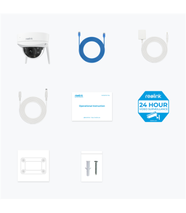 Reolink | 4K Ultra HD IK10 Vandal-Proof Camera | W437 | Dome | 8 MP | 2.7-13.5mm | IP67 | H.265 | Micro SD, Max. 512 GB