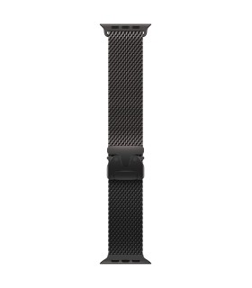 Apple 49mm Black Titanium Milanese Loop - Large