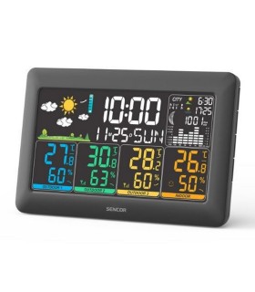 Sencor SWS6300 termomeeter/ilmajaam, 3 andurit komplektis