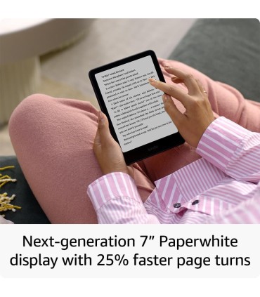 Amazon Kindle Paperwhite 2024 12th Gen Signature Edition 32GB, must/metallic black