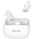 Boya juhtmevaba mikrofon mini-13 Lightning/USB-C, valge