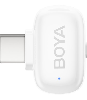 Boya juhtmevaba mikrofon mini-13 Lightning/USB-C, valge