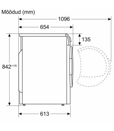 Bosch WTH8300LSN kuivati