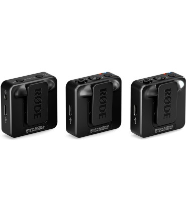 Rode juhtmevaba mikrofon Wireless GO Gen 3, must