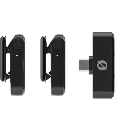 Rode juhtmevaba mikrofon Wireless Micro USB-C, must