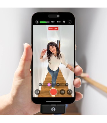 Rode juhtmevaba mikrofon Wireless Micro USB-C, must