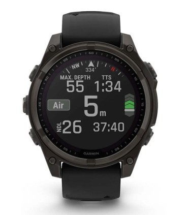 Garmin Fenix 8 Sapphire, 51 mm, tumehall