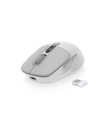 REAL-EL RM-480W Silent juhtmevaba/BT hiir , valge