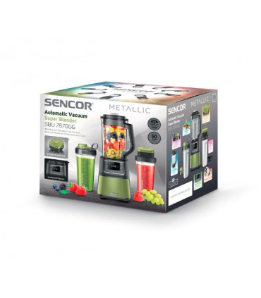 Sencor SBU7870GG vaakumblender laimiroheline