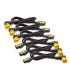 APC Power Cord Kit (6 EA), Locking, C13 To C14 (90 Degree), 0.6M