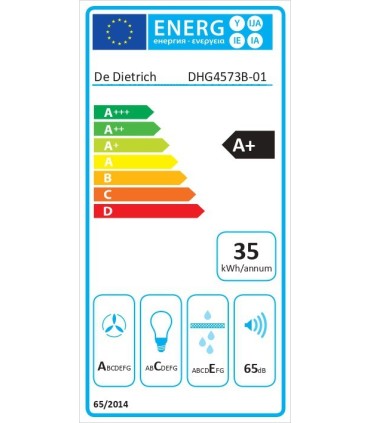 De Dietrich DHG4573B AutoLink õhupuhastaja