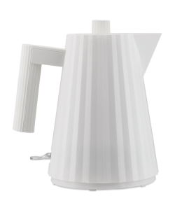 Alessi MDL061W Plisse 1L, valge veekeetja