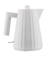 Alessi MDL061W Plisse 1L, valge veekeetja