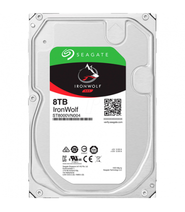 SEAGATE IronWolf 8TB SATA 3.0 256 MB 7200 rpm Discs/Heads 5/10 3,5" ST8000VN004