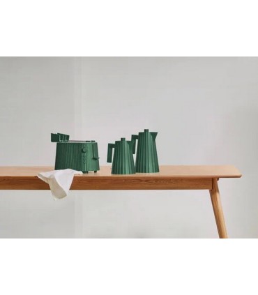 Toaster Plisse Alessi, green