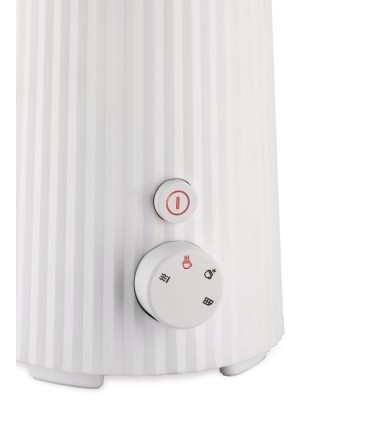 Alessi MDL13W Plisse, valge piimavahustaja