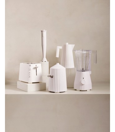 Alessi MDL13W Plisse, valge piimavahustaja