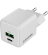 Canyon reisilaadija QC 3.0&PD 20W valge