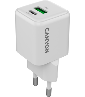 Canyon reisilaadija QC 3.0&PD 20W valge