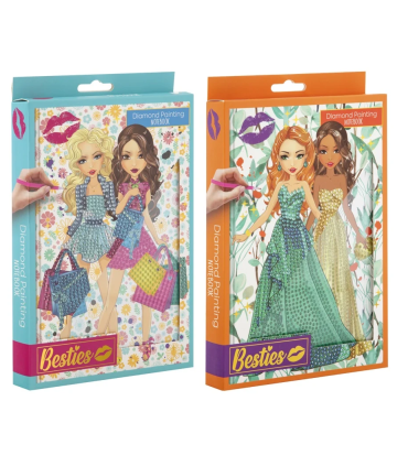 Besties teemanditikandiga märkmik