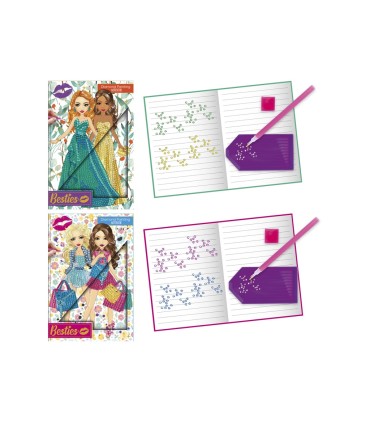 Besties teemanditikandiga märkmik