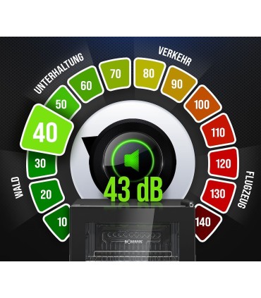 Bomann KSG7287 klaasuksega külmik