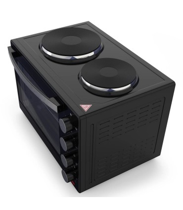 Brock TO 3002 B lauaahi 2 keedualaga must 30 l