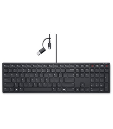 Dell KB525C USB/USB-C klaviatuur, ENG/RUS