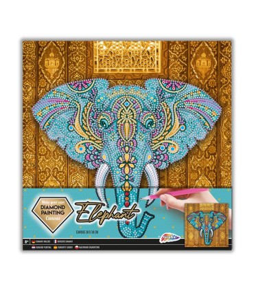 Grafix Teemanditikand Elevant 30 x 30 cm