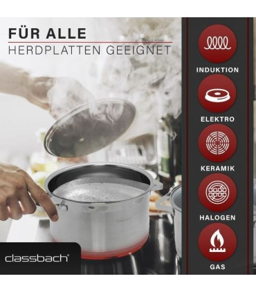 Cooking pot set, 7pcs. Classbach
