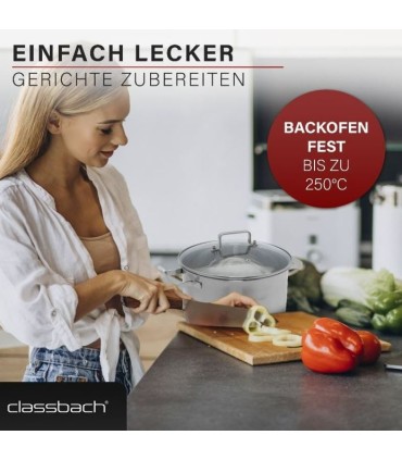 Cooking pot set, 7pcs. Classbach