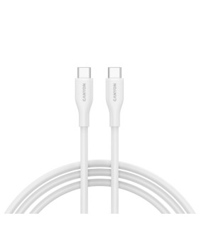 Canyon USB-C to USB-C 60W 1,2m, valge