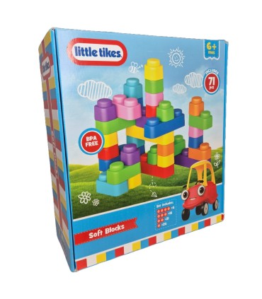 Little Tikes Pehmete klotside komplekt 71 tk