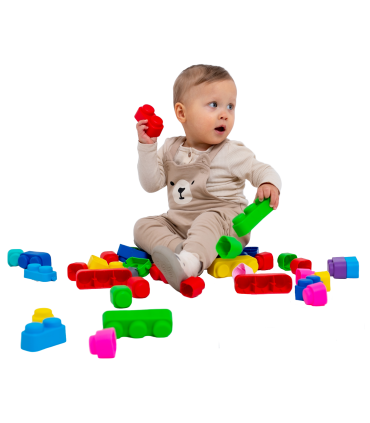 Little Tikes Pehmete klotside komplekt 71 tk