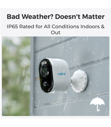 Reolink Argus Series B310 with Solar Panel