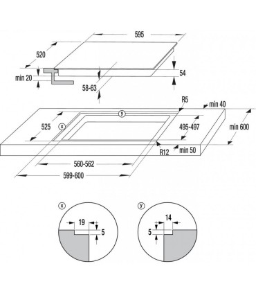 def Gorenje IT640WSC valge induktsioon, defektiga