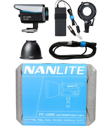 Nanlite püsivalgusti FC-120C LED RGB