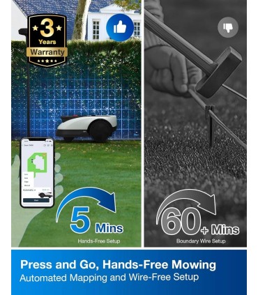 Ecovacs Lawn Mower GOAT O500 Panorama