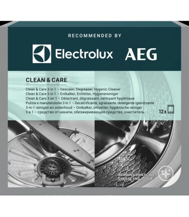 Electrolux CLEAN & CARE 3in1 katlakivi- ja rasvaeemaldi (M2GCP121) 12 tk