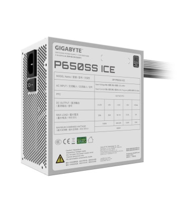Gigabyte GP-P650SS ICE 650 Watts GP-P650SSICE