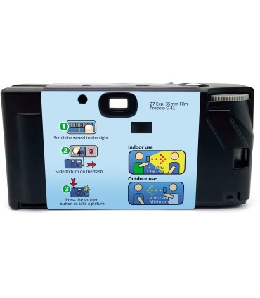 GT Photo ühekordne kaamera Realishot Flash 400/27