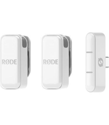 Rode juhtmevaba mikrofon Wireless Micro USB-C, valge