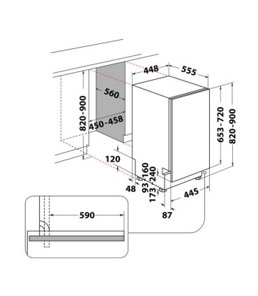 Whirlpool WSIC 3M27 C