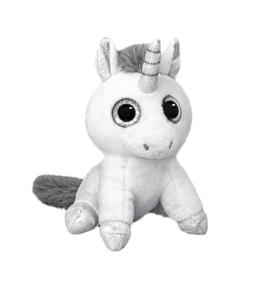 Wild Planet pehme mänguasi, hõbedane ükssarvik 18 cm