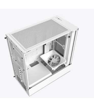 NZXT MidiTower ATX W/O PSU/WHITE H5 FLOW