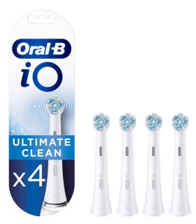 Braun Oral-B iO CW-4 Ultimate Clean varuaharjapead 4 tk, valge