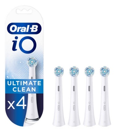 Braun Oral-B iO CW-4 Ultimate Clean varuaharjapead 4 tk, valge